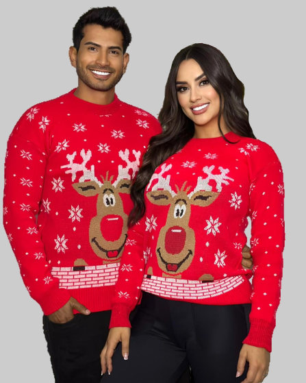 Saco navideño Rudolf